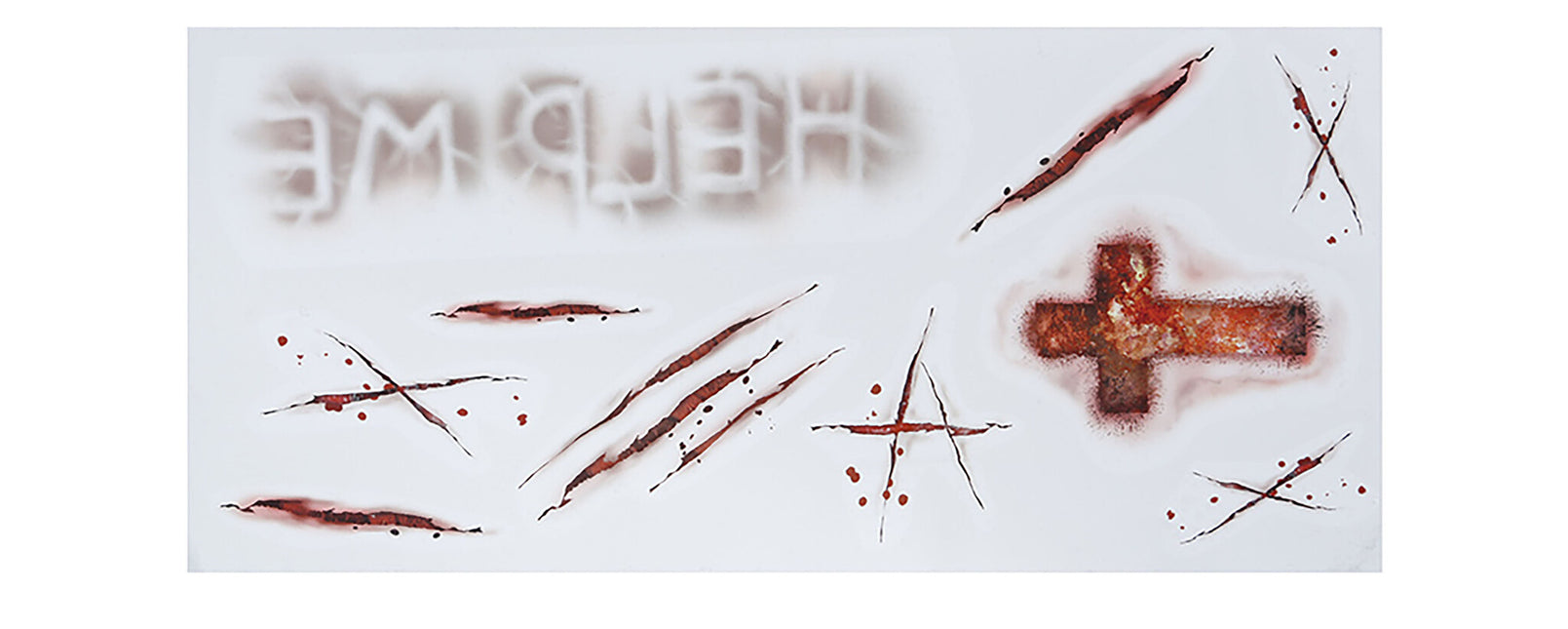 Tatuaggi finti di Halloween posseduti