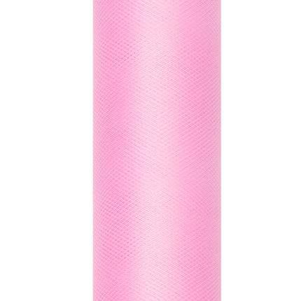 Rotolo di tulle rosa chiaro 30cm 9m