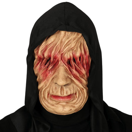 Maschera di Halloween del lebbroso