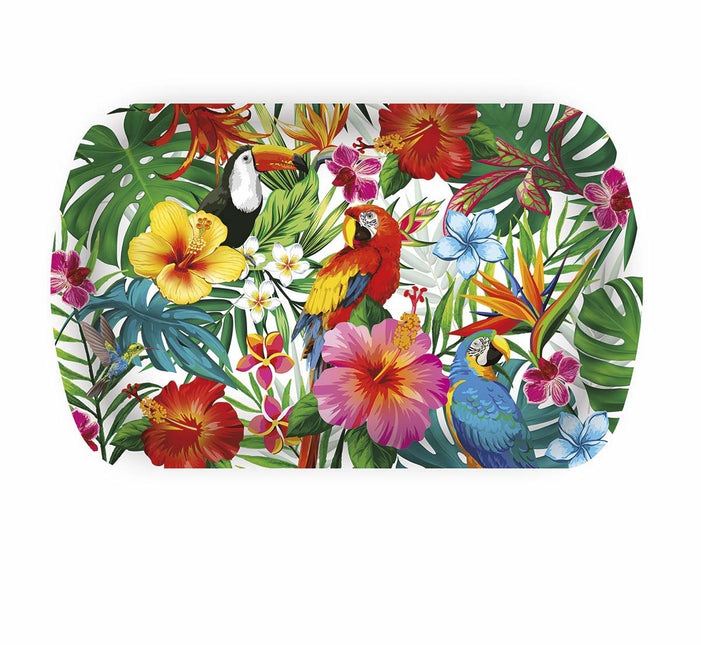 Vassoio Hawaii in plastica 39 cm
