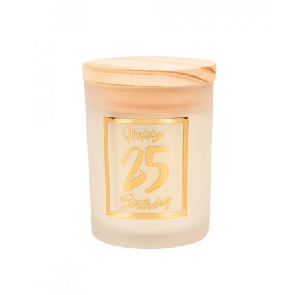 Candela profumata 25 Years White