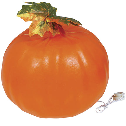 Decorazione da tavolo di Halloween Zucca con luce 23 cm