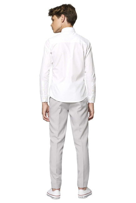 Camicia bianca ragazzo adolescente <tc>OppoSuits</tc>