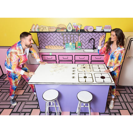 Gioco da bere trasparente Prosecco Pong 15 pezzi