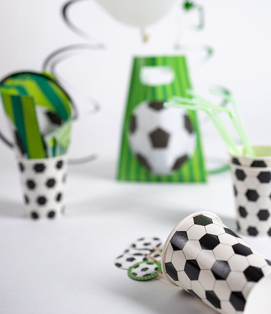 Tazze da calcio 9cm 8pz