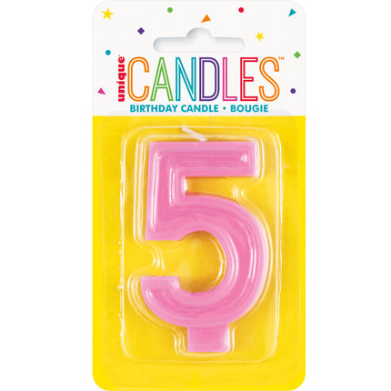 Candela 5 anni rosa