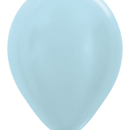 Palloncini Blu Perla 30cm 50pz