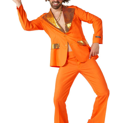 Tuta Disco Arancione Uomo <tc>Suitmeister</tc>