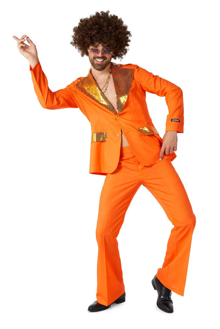 Tuta Disco Arancione Uomo <tc>Suitmeister</tc>