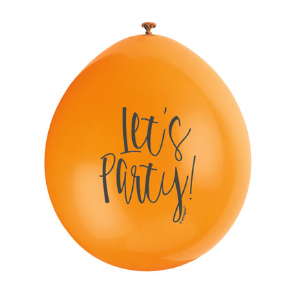 Palloncini Lets Party 28cm 10pz