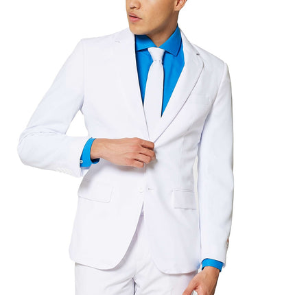 Uomini in abito bianco <tc>OppoSuits</tc>