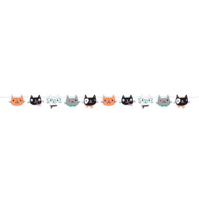 Ghirlanda Party Cats 1,7 m