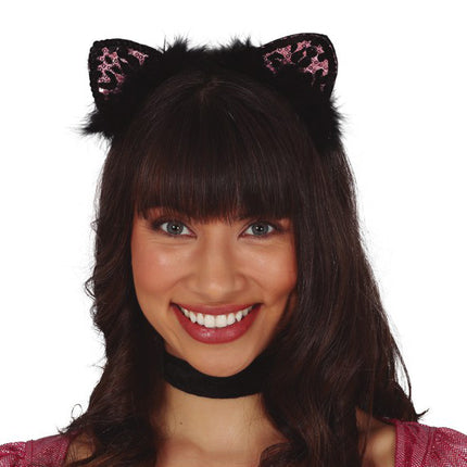 Cerchietto per capelli Leopard