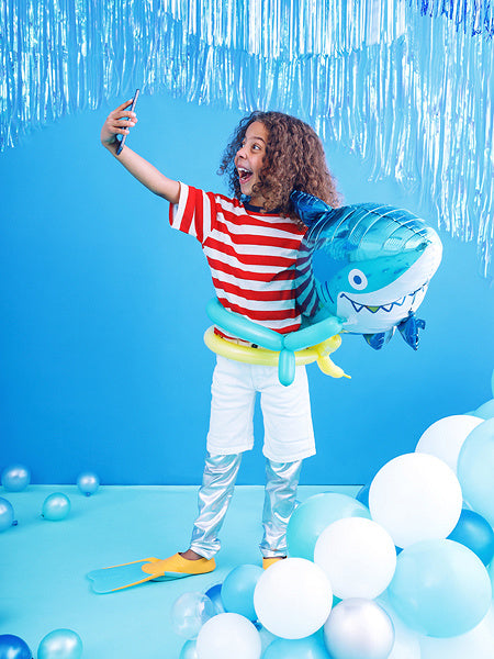 Palloncino ad elio Shark vuoto 1,02m