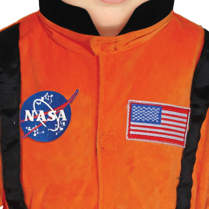 Tuta da astronauta arancione per bambini