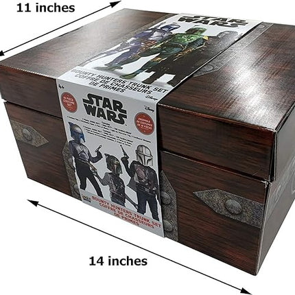 Set di costumi da cacciatori di taglie di Star Wars 19 pezzi