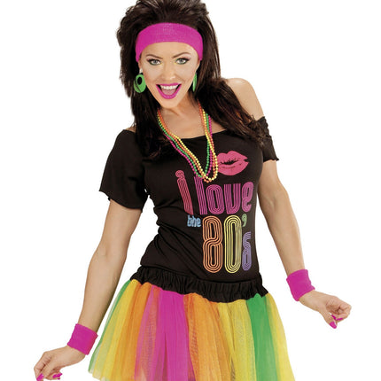 Fasce elastiche rosa neon 2 pezzi
