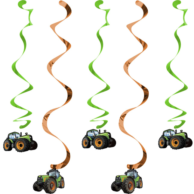 Decorazione da appendere Traktor 5 pezzi