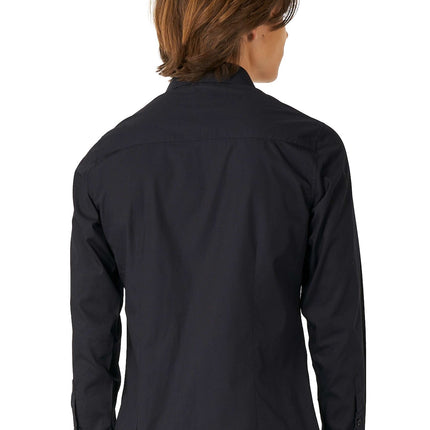 Camicia nera ragazzo adolescente <tc>OppoSuits</tc>