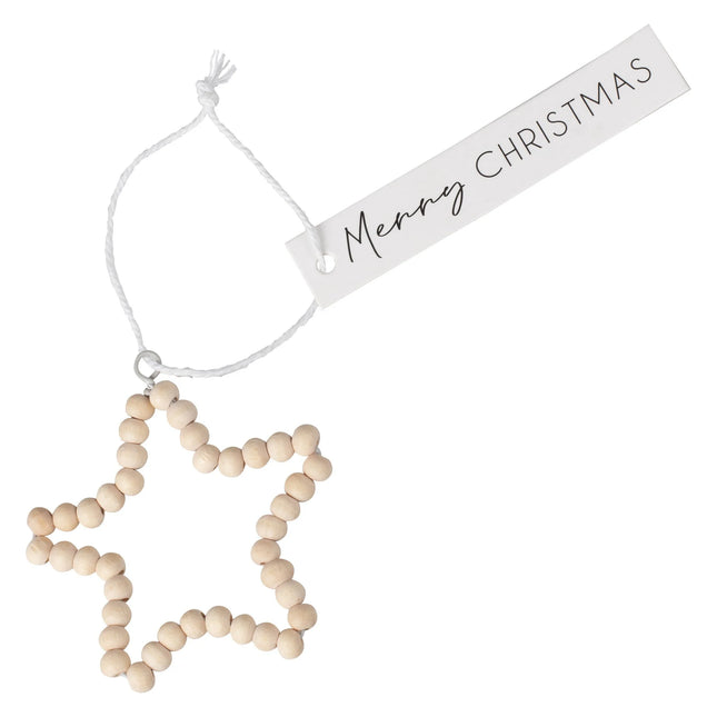 Biglietti regalo di Natale in legno
