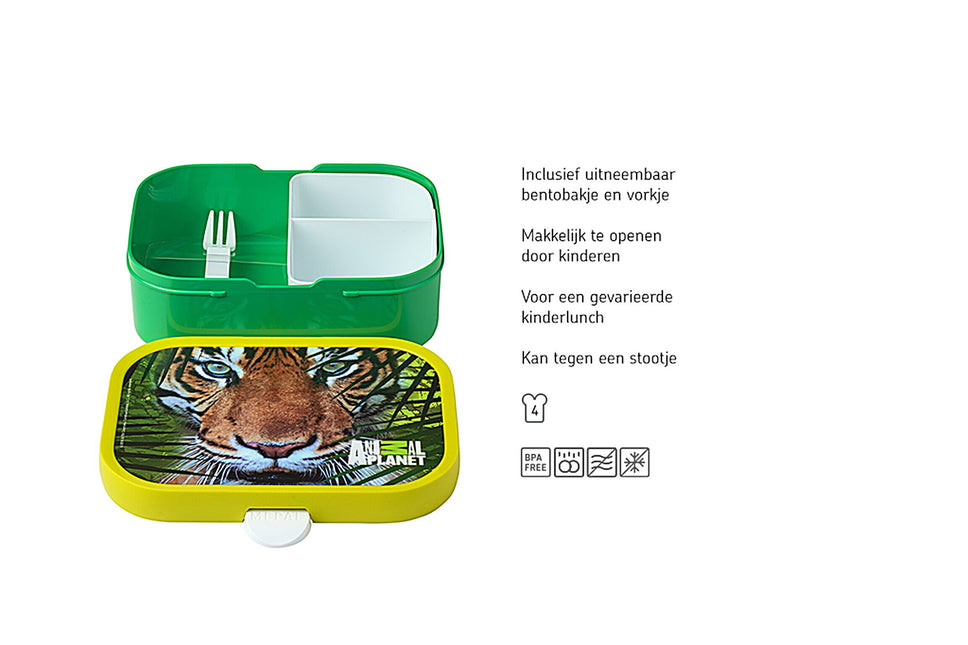 Lunchbox Campus Animal Planet Tiger
