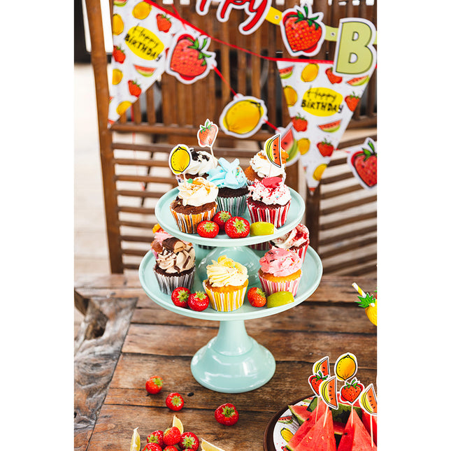 Bastoncini da cocktail Frutta 12cm 12pz