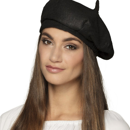 Berretto francese nero