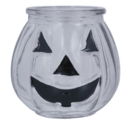 Candela zucca per la decorazione della tavola di Halloween
