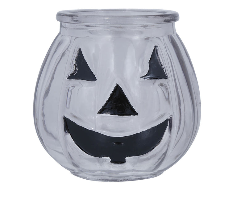 Candela zucca per la decorazione della tavola di Halloween