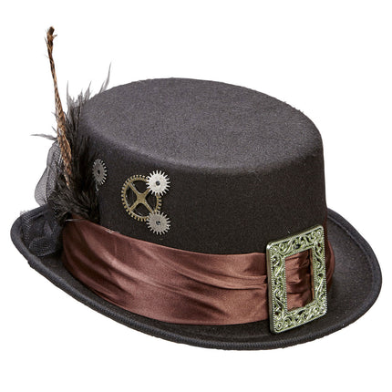 Fibbia Steampunk per cappello