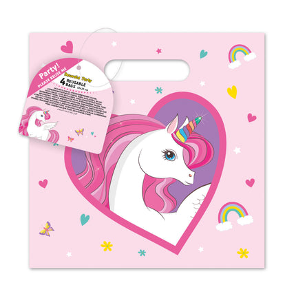 Sacchetti di condivisione Unicorno 4 pezzi