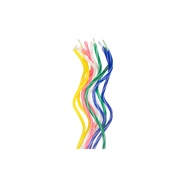 Candele a spirale 15cm 10pz