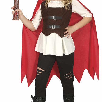 Costume di Halloween da Cappuccetto Rosso per bambina