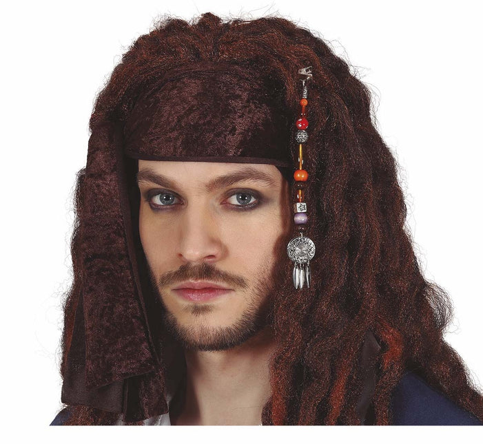 Fermaglio per capelli pirata 16 cm