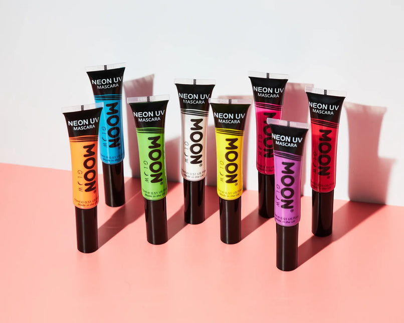 Moon Glow Mascara Neon UV Rosa Intenso 15ml