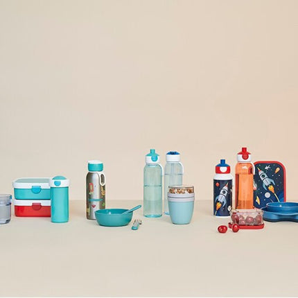 Set da pranzo Campus Bottiglia+Lunchbox Spiderman