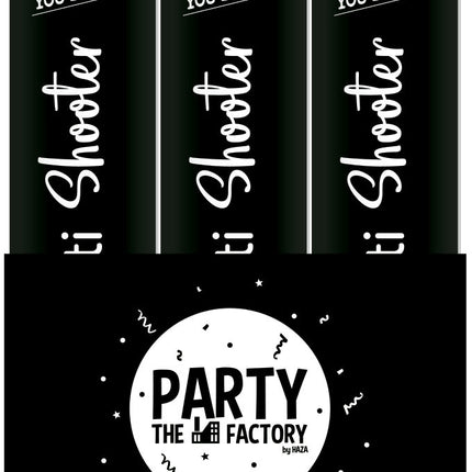 Cannone di coriandoli per la rivelazione del sesso blu 40 cm