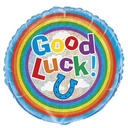 Palloncino ad elio Good Luck 45 cm vuoto