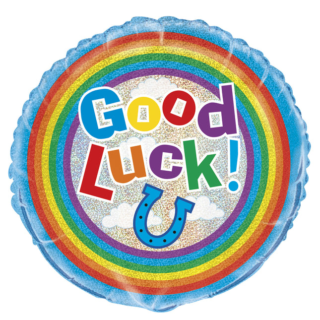 Palloncino ad elio Good Luck 45 cm vuoto