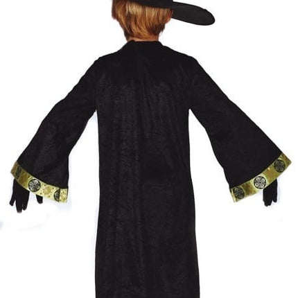 Costume da mago bambino oro