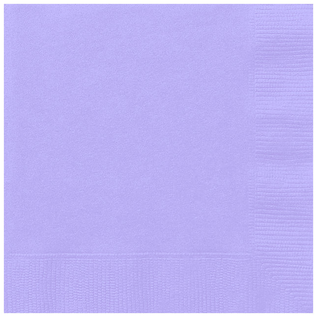 Tovaglioli Lilla Lavanda 33cm 20pz