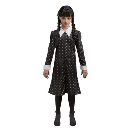 Costume Wednesday Dress Nero Bambino