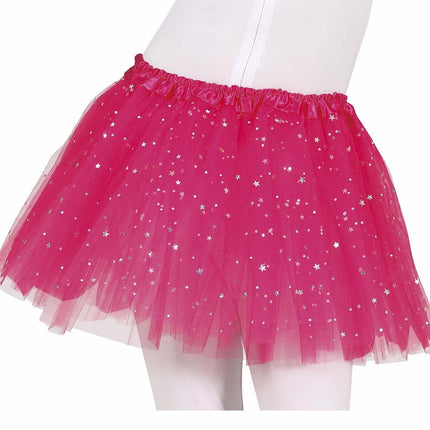 Stelle Tutu fucsia 30 cm