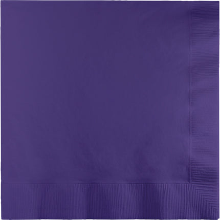 Tovaglioli viola a 3 strati 33cm 50pz