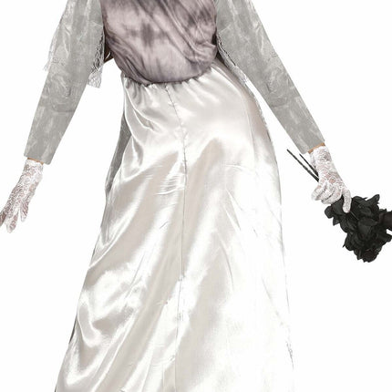 Costume di Halloween da donna da sposa fantasma