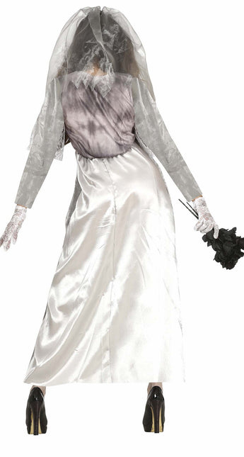 Costume di Halloween da donna da sposa fantasma