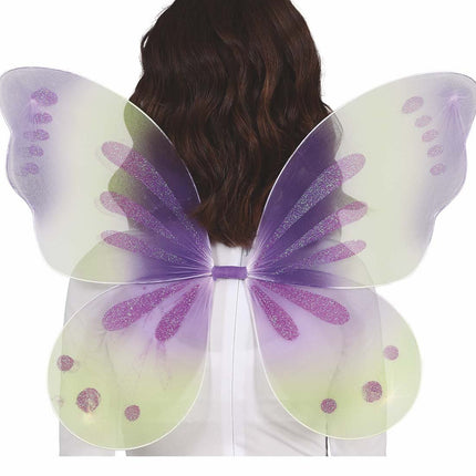 Ali verdi viola 40 cm
