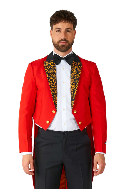 Costume da circo rosso da uomo <tc>Suitmeister</tc>