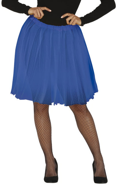 Tutù donna blu scuro 60 cm