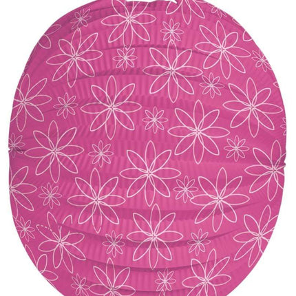 Fiore Lampione Rosa 22cm